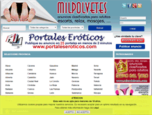 Tablet Screenshot of milpolvetes.com